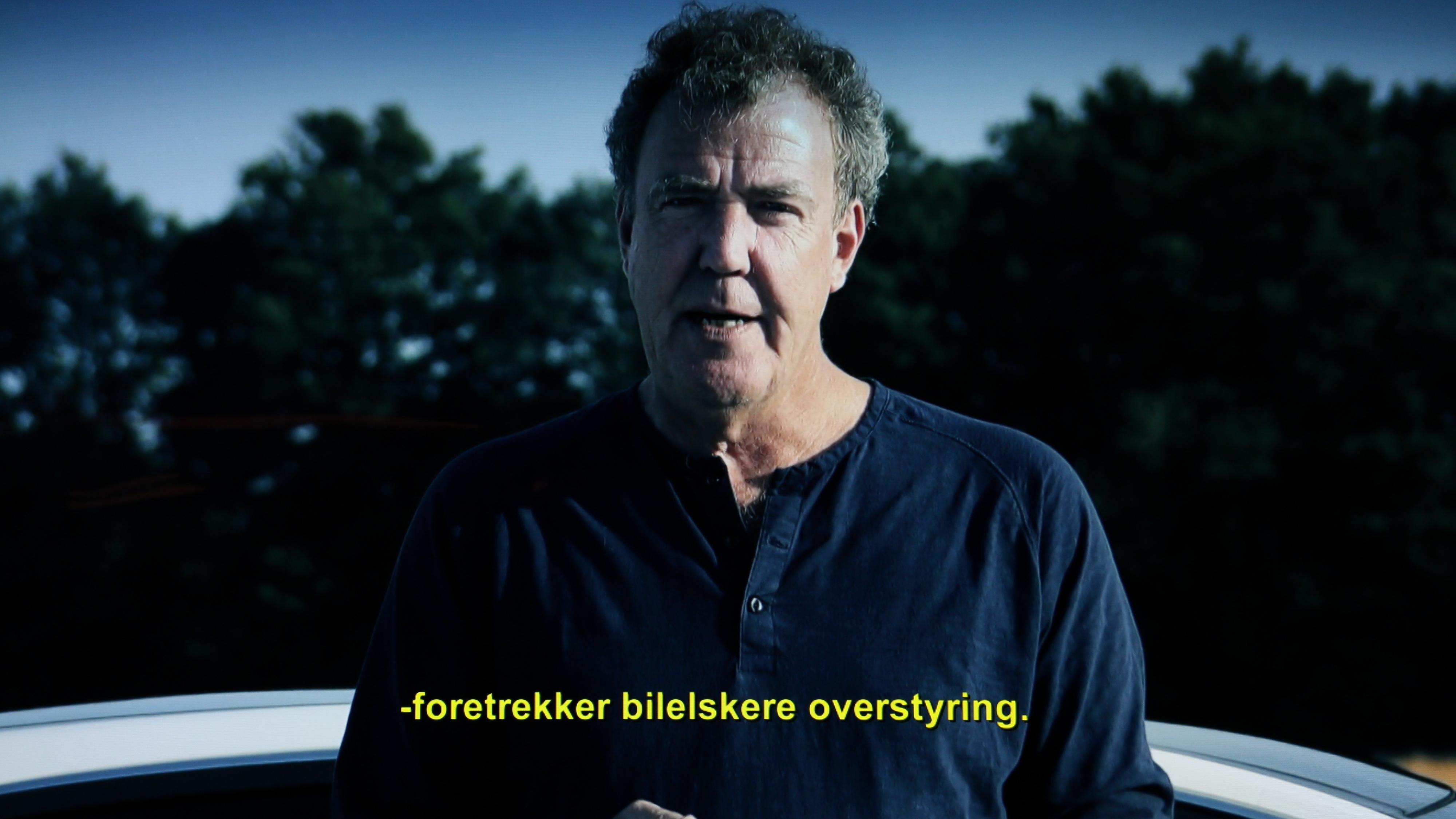 Clarkson ser skarp ut når han kommer med noen sannhetens ord. Foto: Ole Henrik Johansen / Tek.no