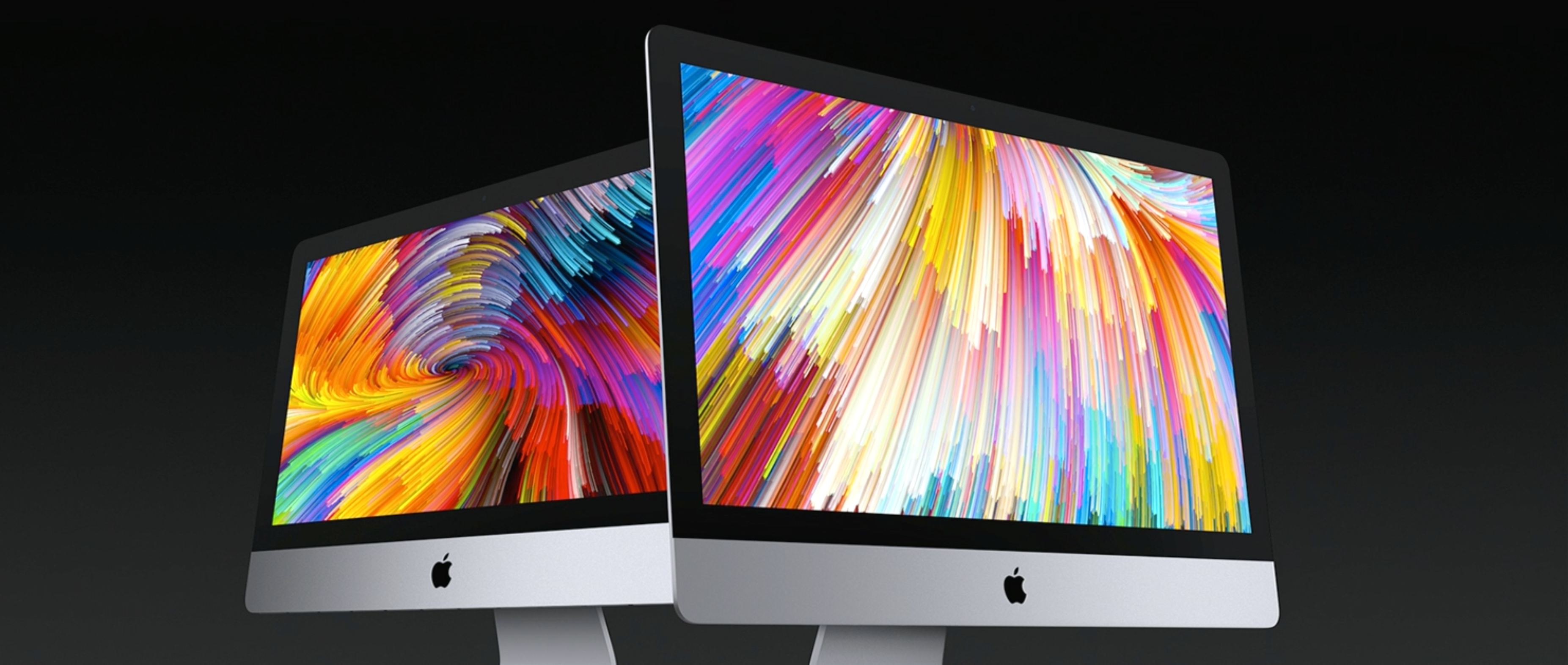 Oppgraderte iMac. Bilde: Skjermdump/Apple