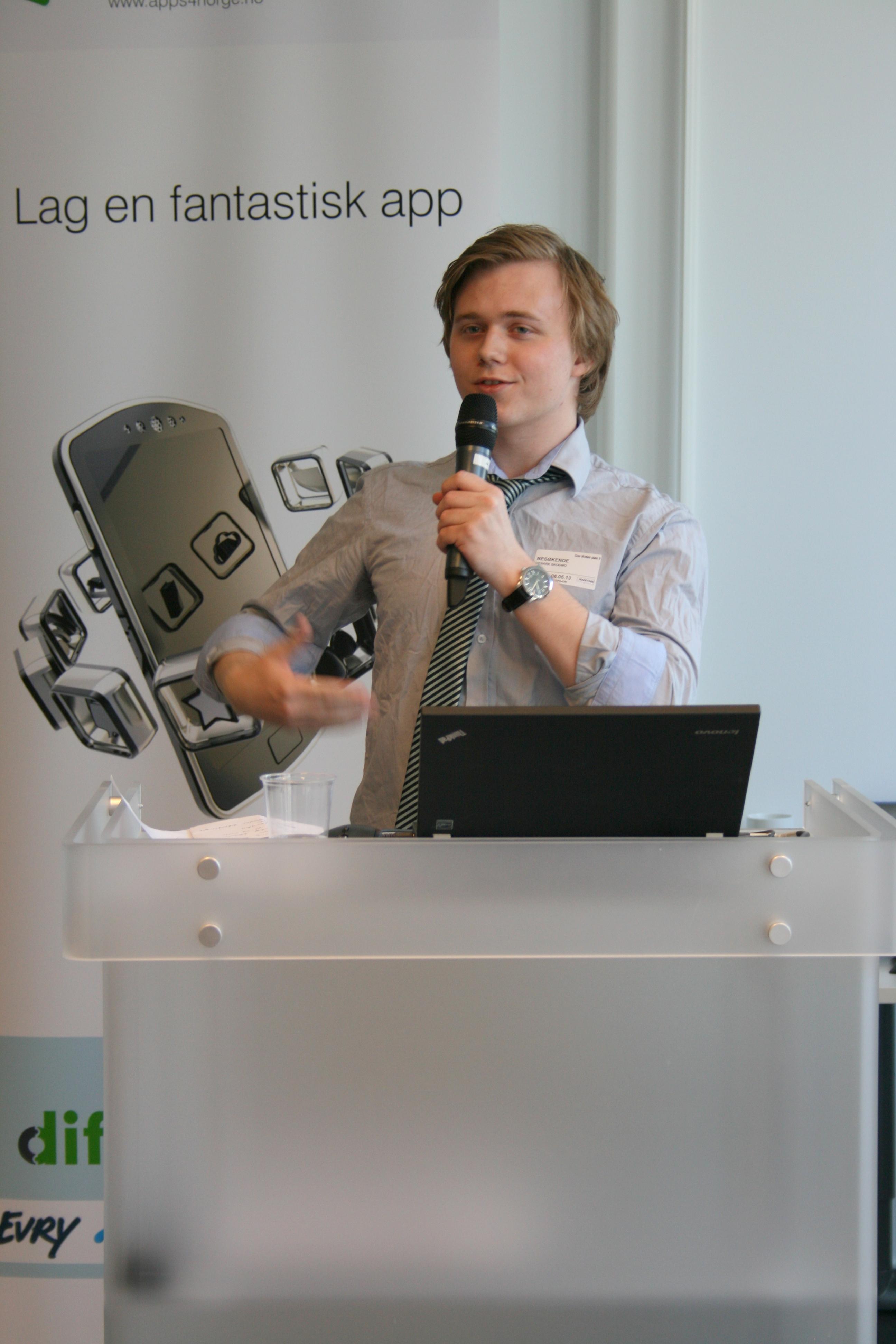 Henrik Skogmo fant ikke det han lette etter på Samordna opptak, og utviklet likegodt idéen til en egen app. Foto: Mobilen.no