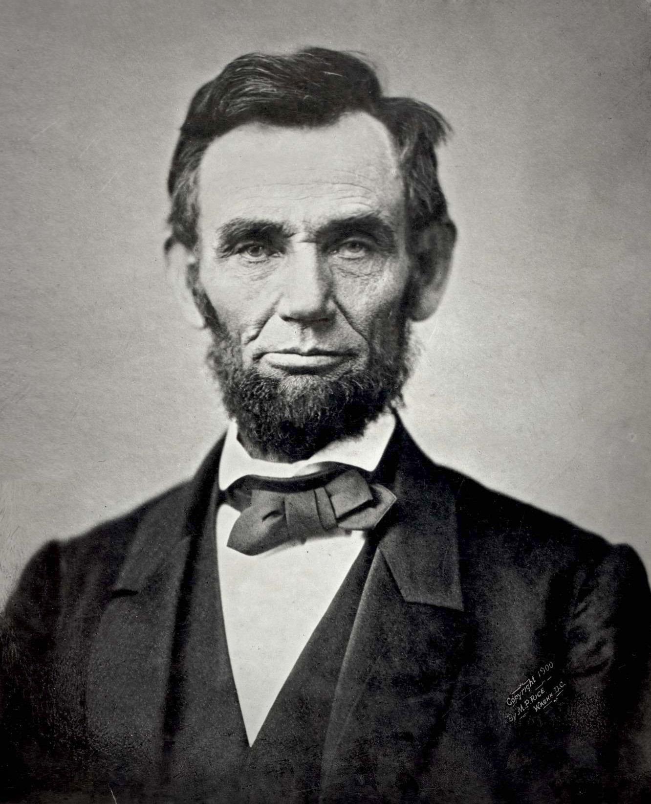 Alvorligere ansikt skal du lete lenge etter. «The Gettysburg Portrait» av Abraham Lincoln. (Foto: Alexander Gardner, daguerreotypi 1863)