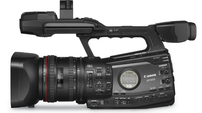 Canon slipper semipro videokameraer