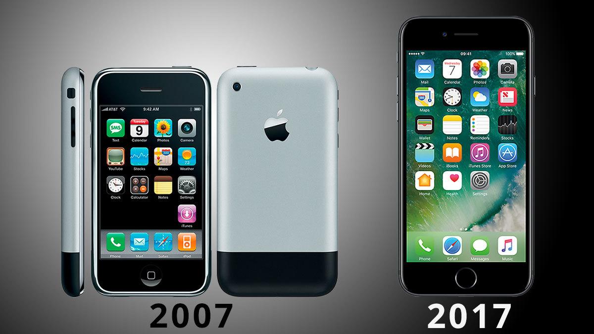 Det er 10 år siden Apple lanserte sin første iPhone