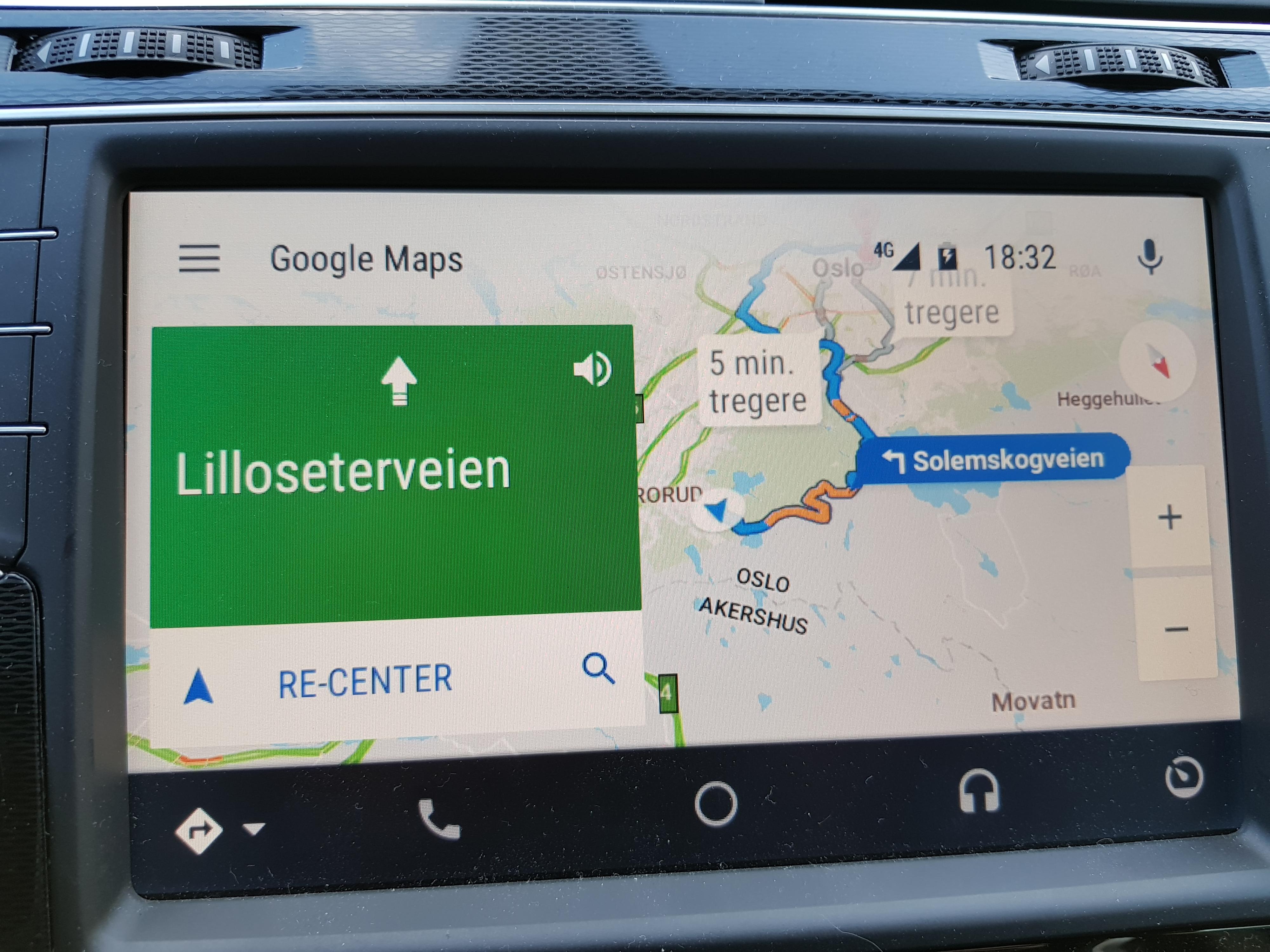 Er veiene under ombygging eller svært komplekse? Da er Google Maps helt overlegent å kjøre etter. Apple Maps er også gode, men faller litt bak på både veivisingen og en sjelden gang på kartkvaliteten. Bilde: Finn Jarle Kvalheim, Tek.no