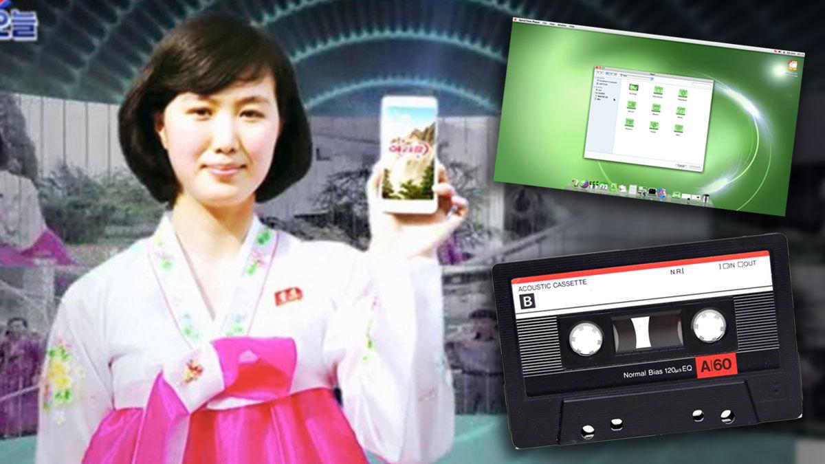 I Nord-Korea lytter de til kassetter og etterligner Apples MacOS