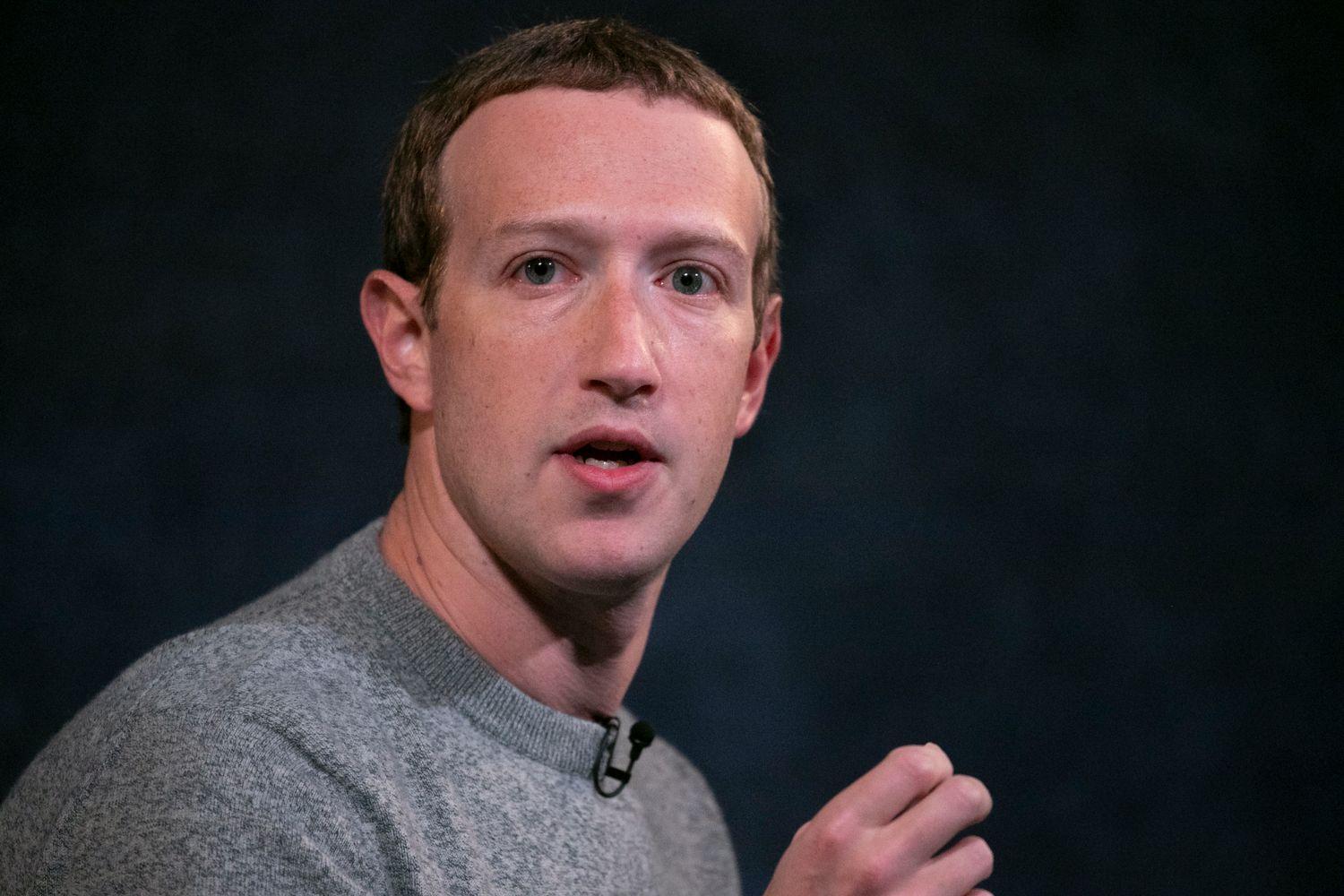 Facebook-sjef Mark Zuckerberg, her i New York i 2019.