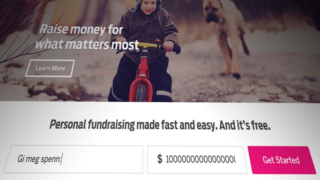 Nå kan du samle inn penger til deg selv på Indiegogo
