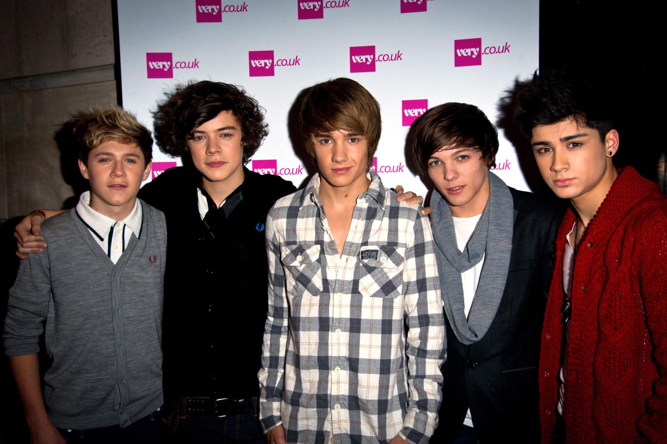 GUTTA KRUTT: Niall Horan, Harry Styles, Liam Payne, Zain Malik og Louis Tomlinson i One Direction. Foto: Getty Images