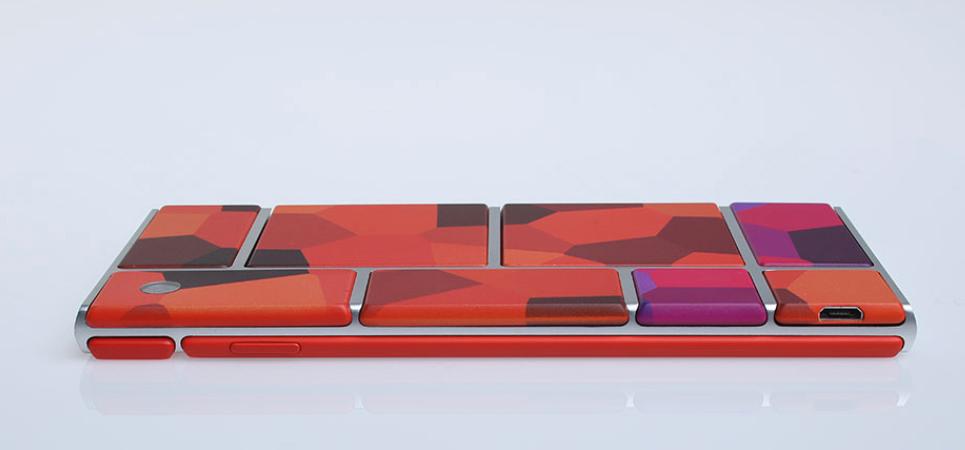 Slik kan en ferdig telefon basert på Ara-prosjektet se ut, ifølge Motorola.Foto: Motorola