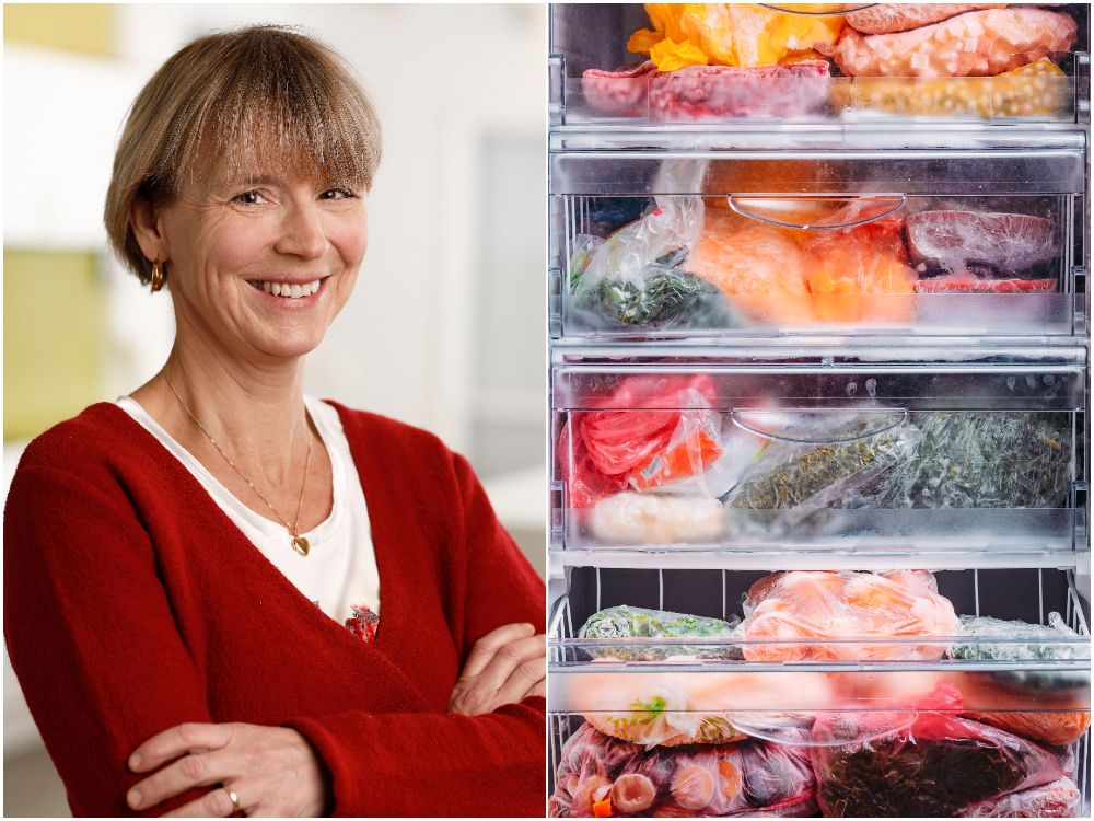 Åsa Rosengren, rådgivare och mikrobiolog på Livsmedelsverket vet hur du använder frysen rätt.