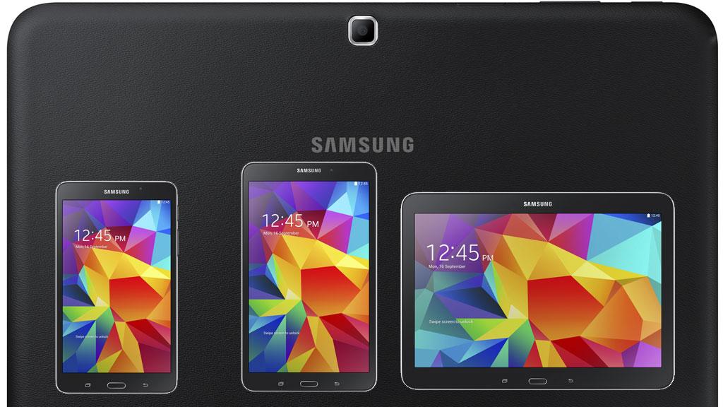 Tab 4 kommer i to varianter med 10,1 tommer skjerm.Foto: Samsung