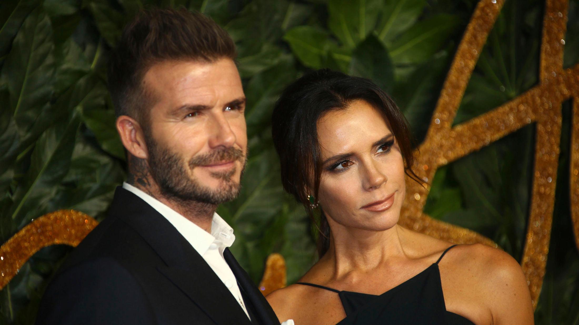 KJÆRESTEPAR: David Beckham og Victoria Beckham har vært gift siden 1999. Foto: AP