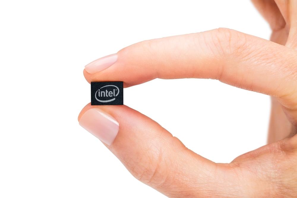 Intel Curie-brikken. Foto: Intel