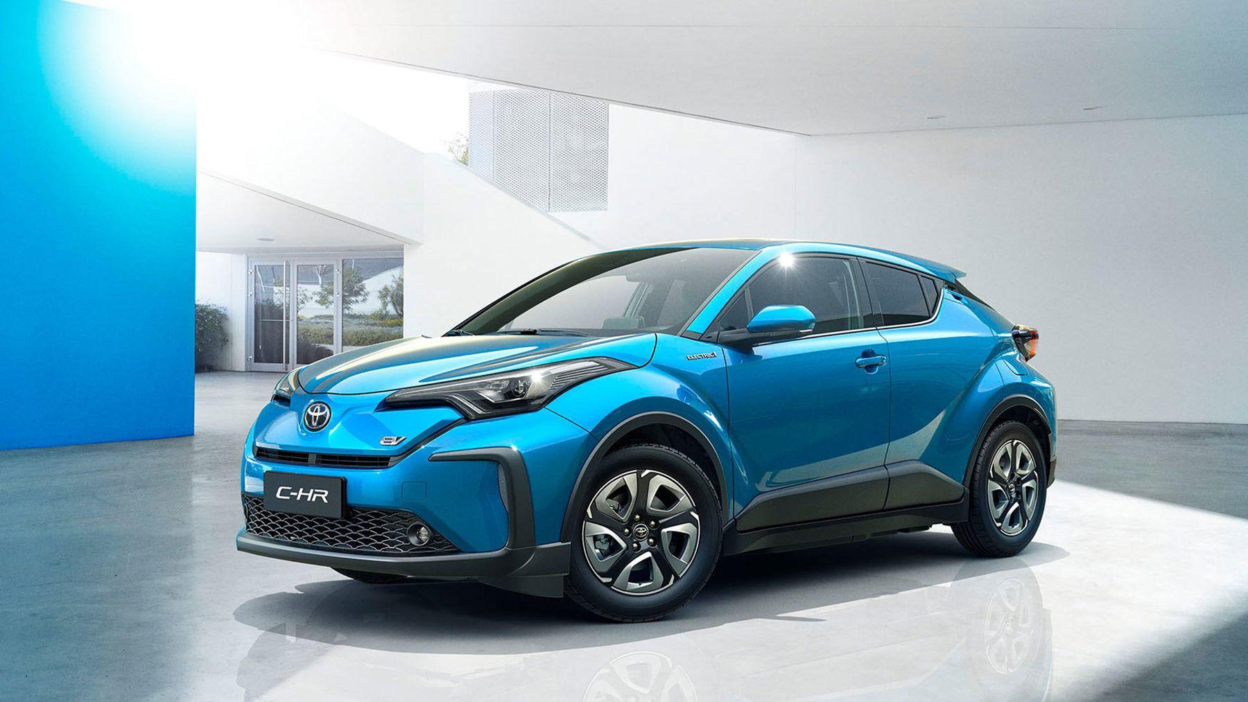 Toyota har varslet en elektrisk C-HR for Kina. 