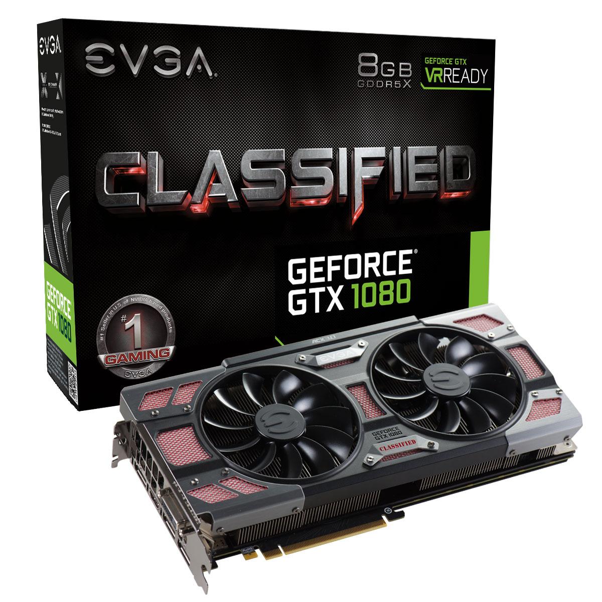 EVGA GeForce GTX 1080 Classified ACX 3.0.