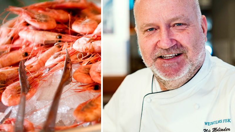 Kocken Nils Molinder bästa tips om skaldjur 