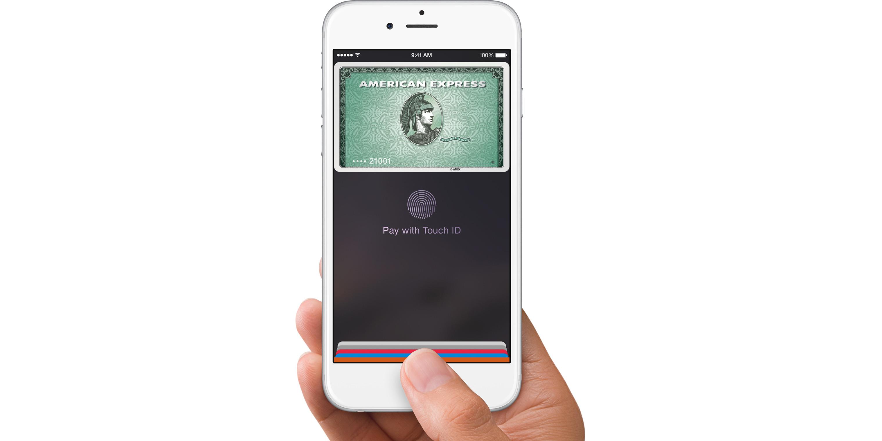 Apple Pay lanseres, men foreløpig bare i USA.Foto: Apple