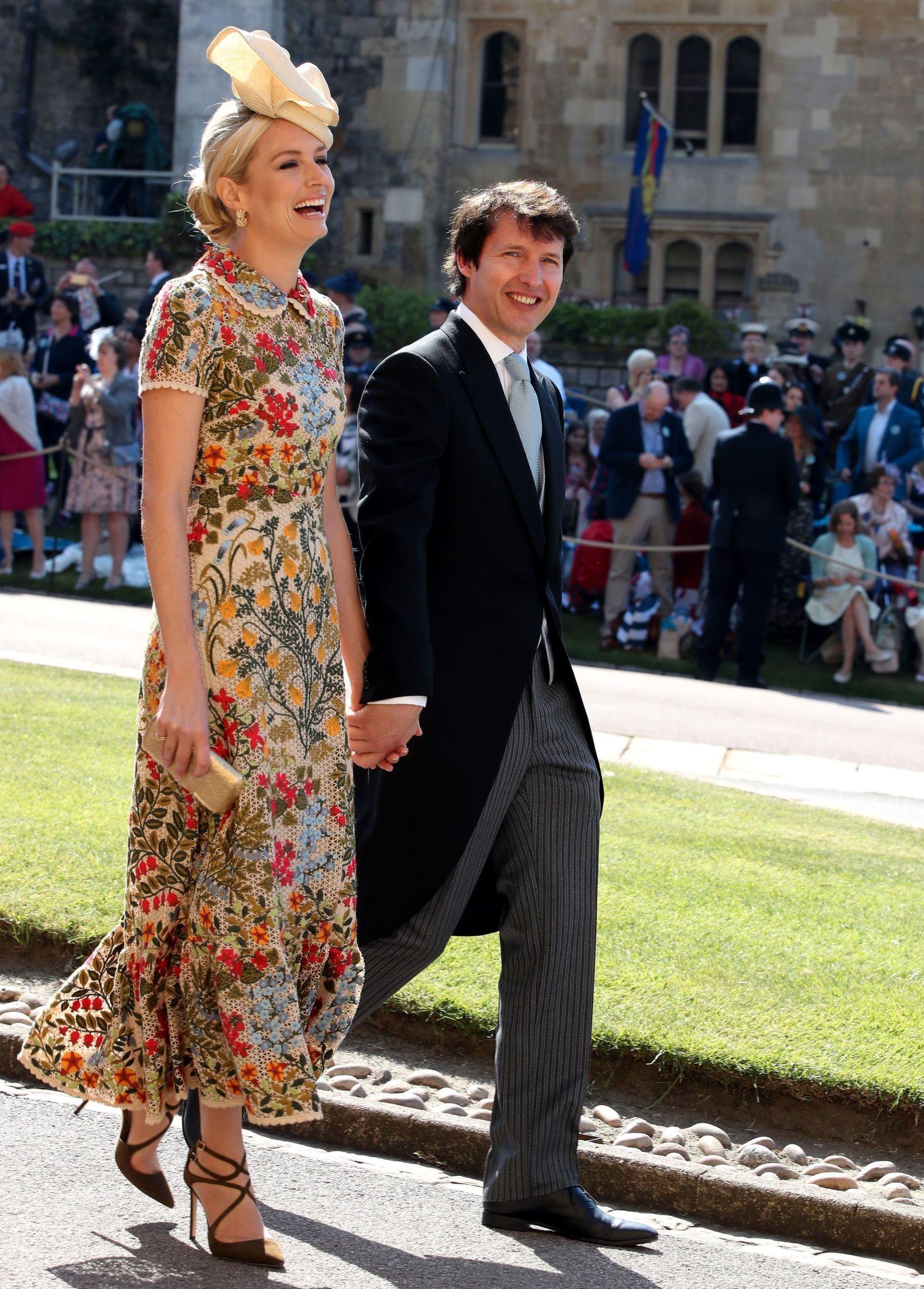 BLOMSTRET: James Blunt kom sammen med forloveden Sofia Wellesley. Foto: Chris Radburn/AFP