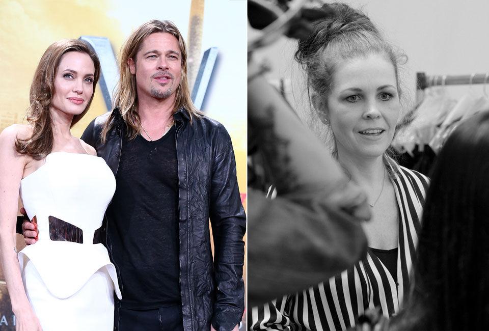 NORSK DESIGN I VINDEN: Angelina Jolie og Brad Pitt kler barna sine i klær designet av norske Marion Reynolds. Foto: All Over Press / Getty Images / Sigve Aspelund / Tinagent