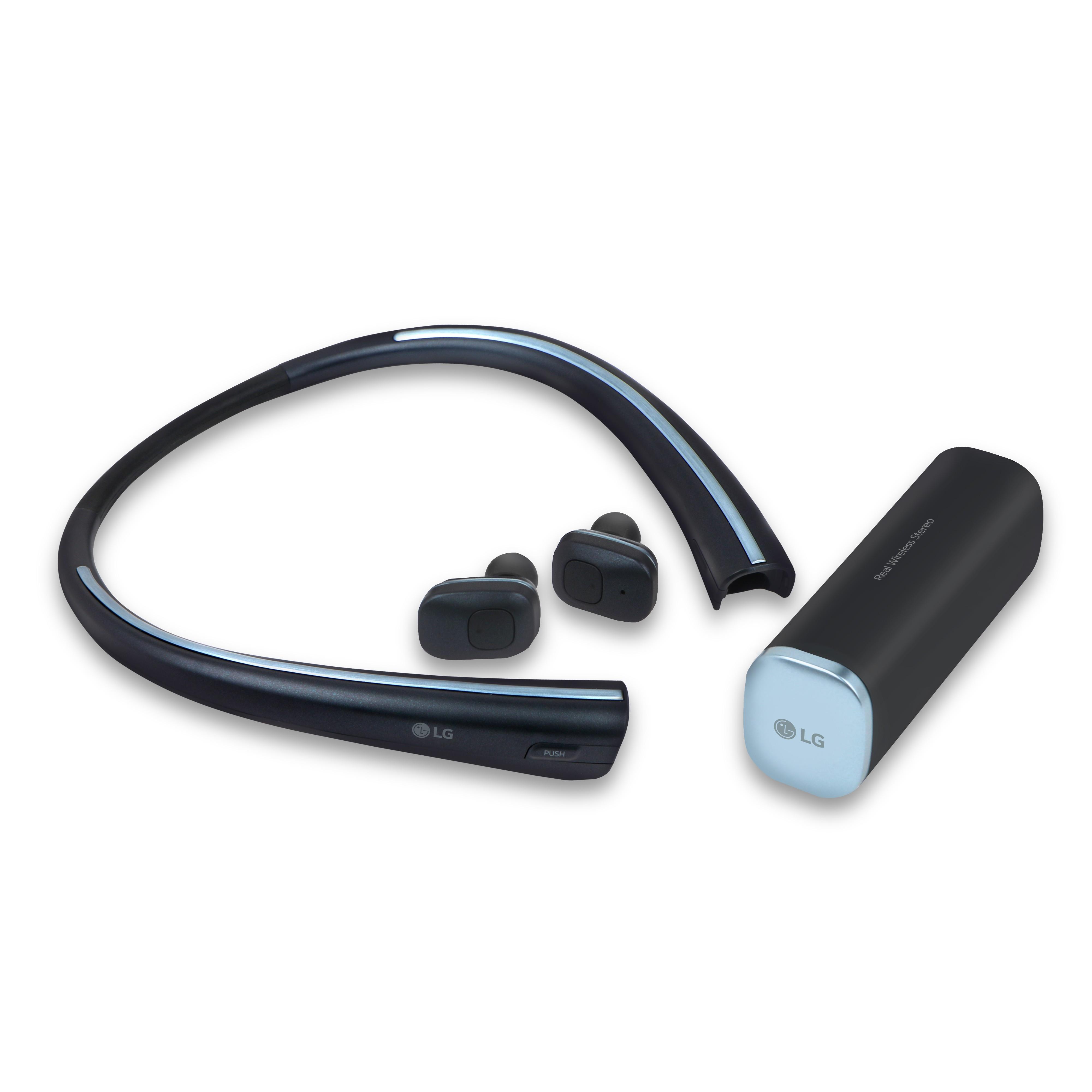 Tone Free-ørepluggene kommer med en egen nakkebøyle som brukes til oppbevaring, lading og mobilvarsler.