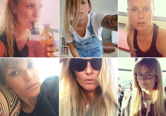 DREVEN: Moteblogger Janka Polliani legger ukentlig ut nye «selfies» på Instagram - noen av dem får flere hundre «likes». Foto: Janka Polliani