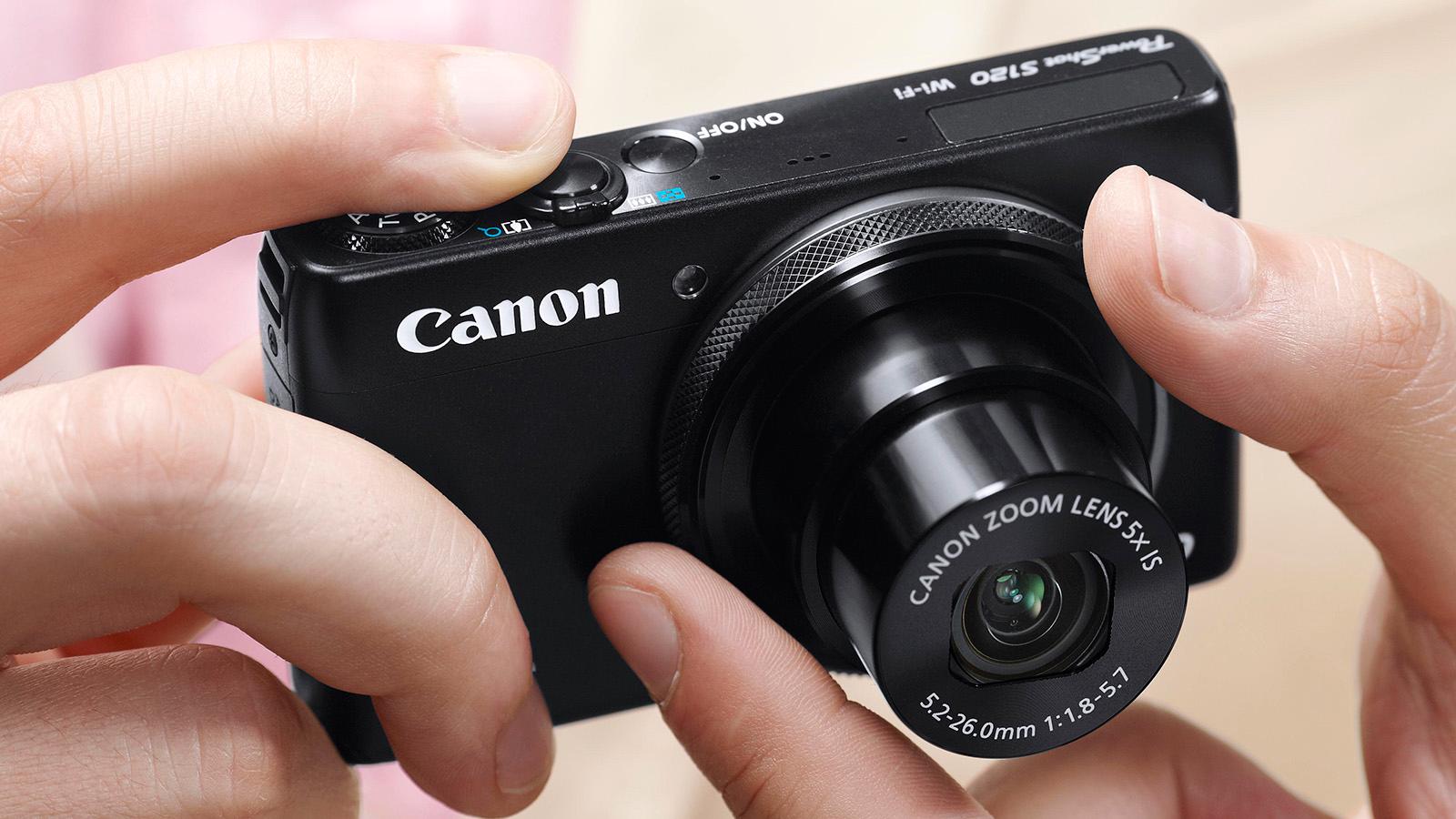 Canon PowerShot S120: Hendig knøttkamera.Foto: Canon