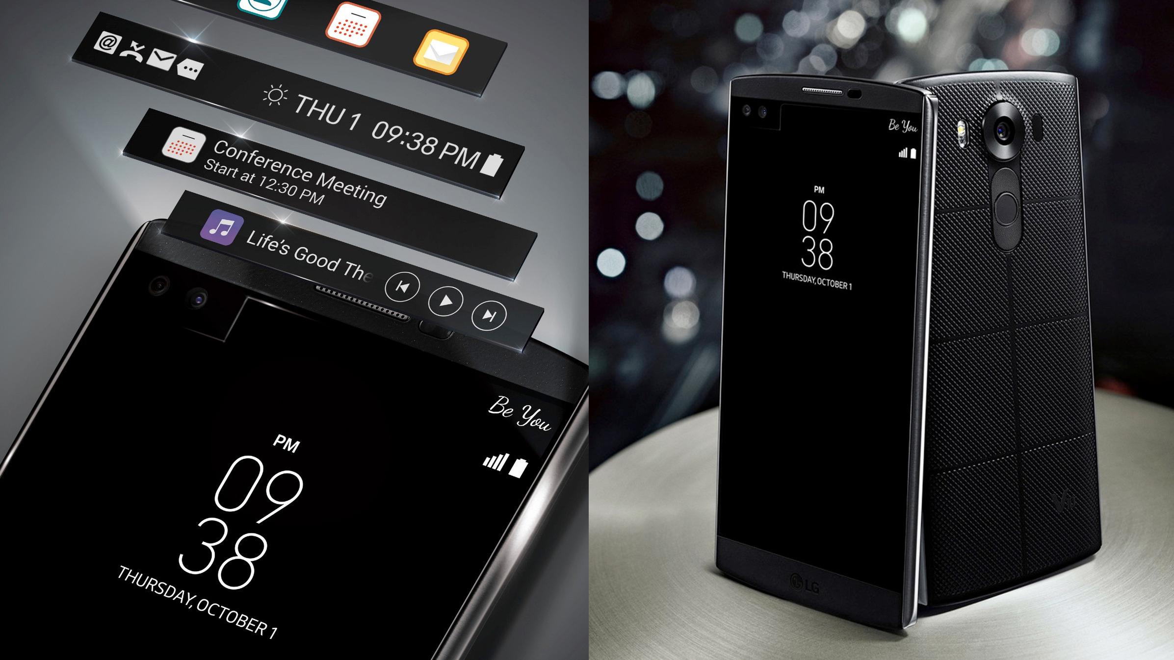 LGs nye mobil har to skjermer på framsiden