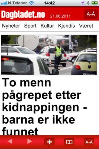 Dagbladets mobil-app