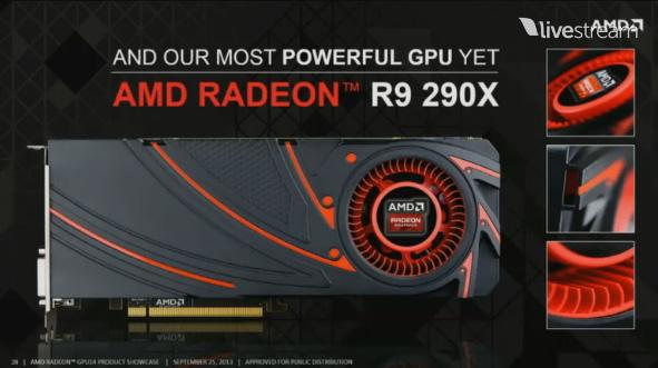 Radeon R9 290X er AMDs nye flaggskip.Foto: AMD
