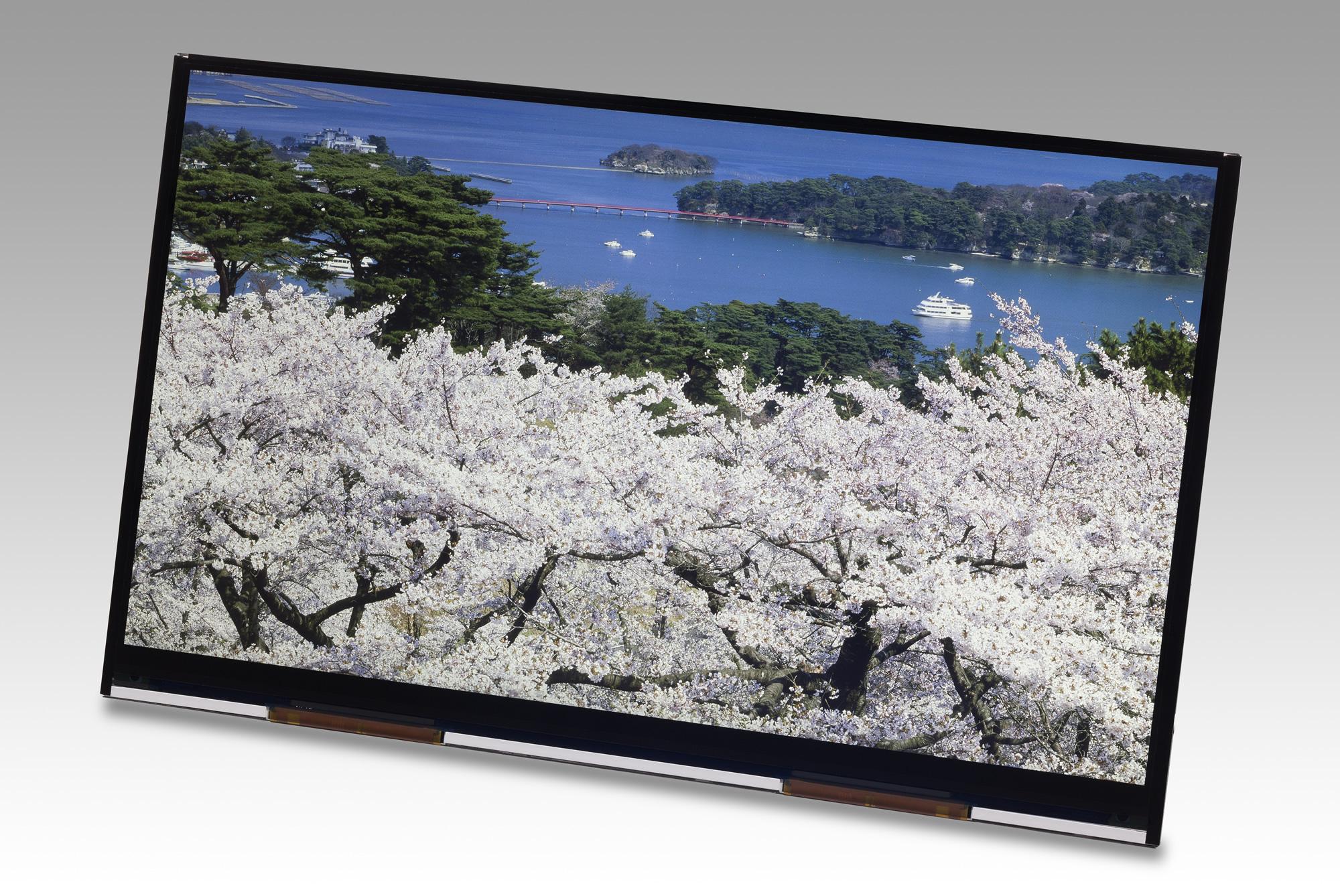 Konkurrenten Japan Display har begynt å levere 10,1-tommers 4K-LCD-paneler til nettbrett.Foto: Japan Display