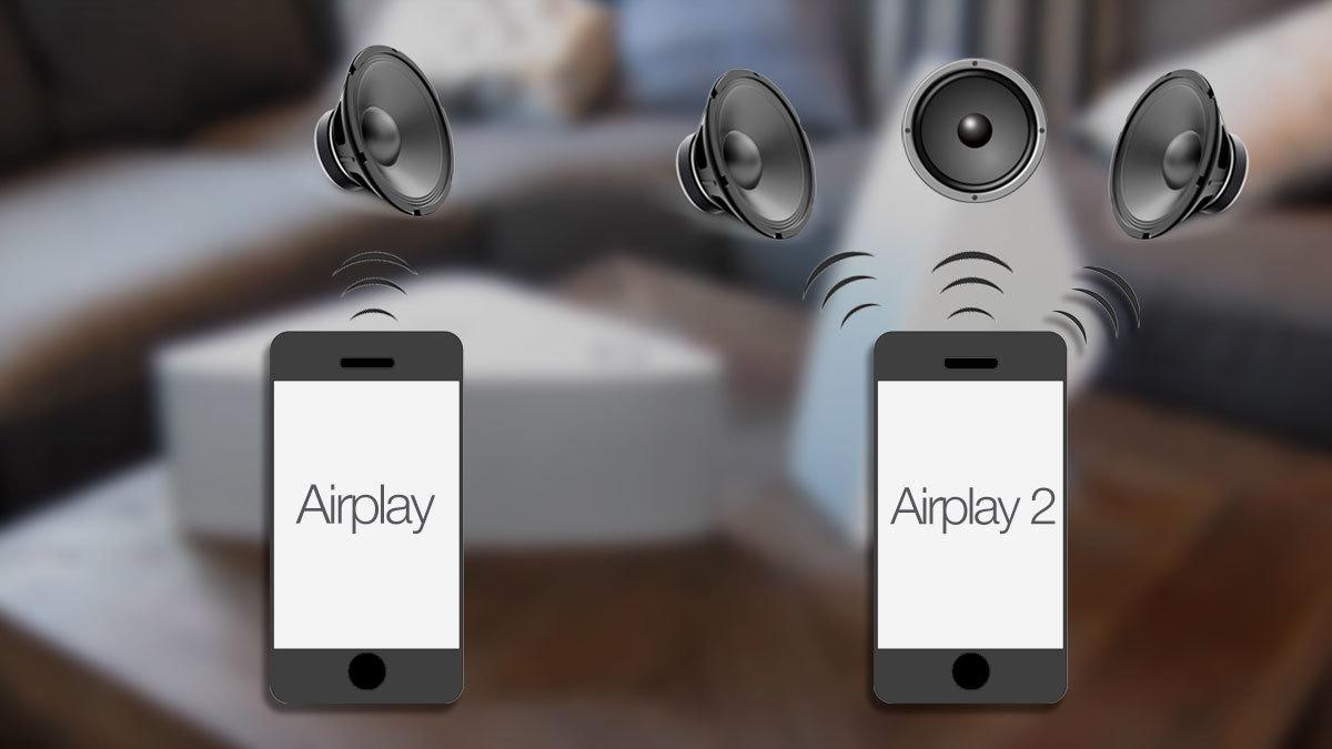 Airplay 2 lar deg styre flere høyttalere samtidig, ikke bare én.