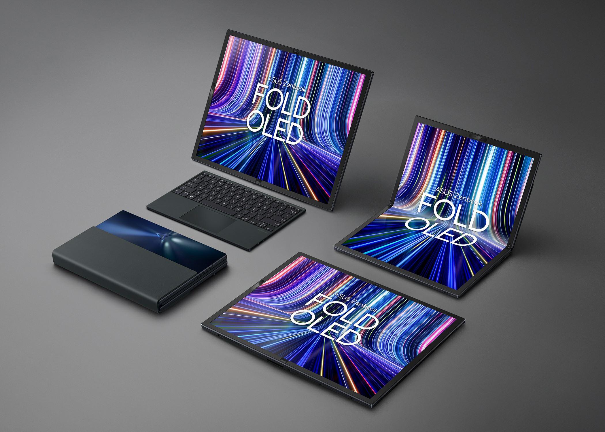 Asus ZenBook 17 Fold OLED kan brukes på en rekke forskjellige måter.