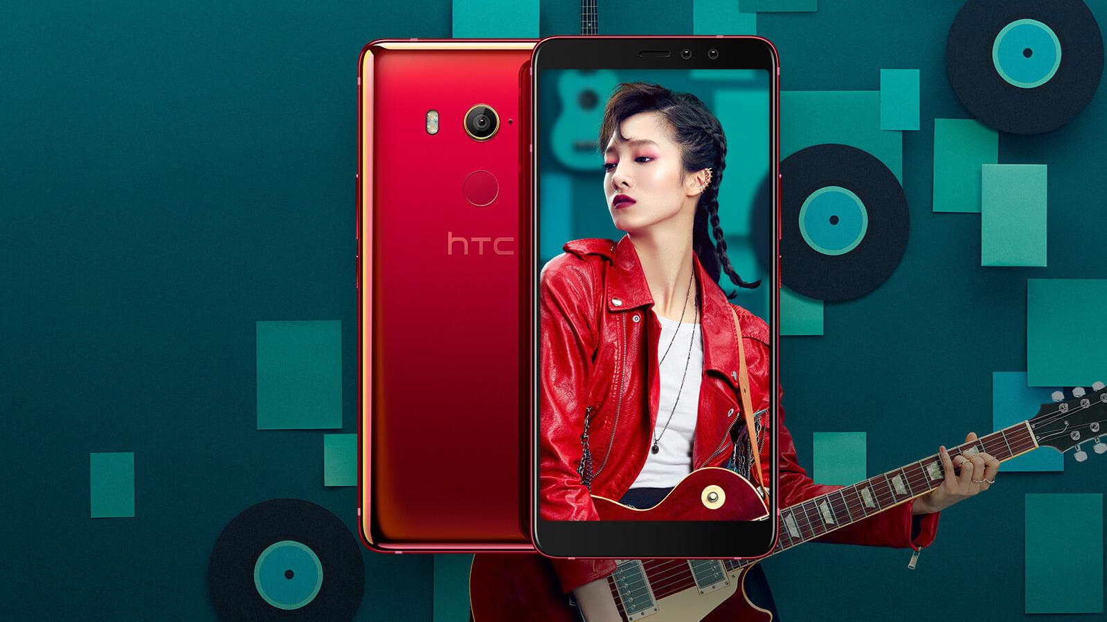 HTC slipper U11 Eyes – har massivt batteri og dobbelt selfie-kamera