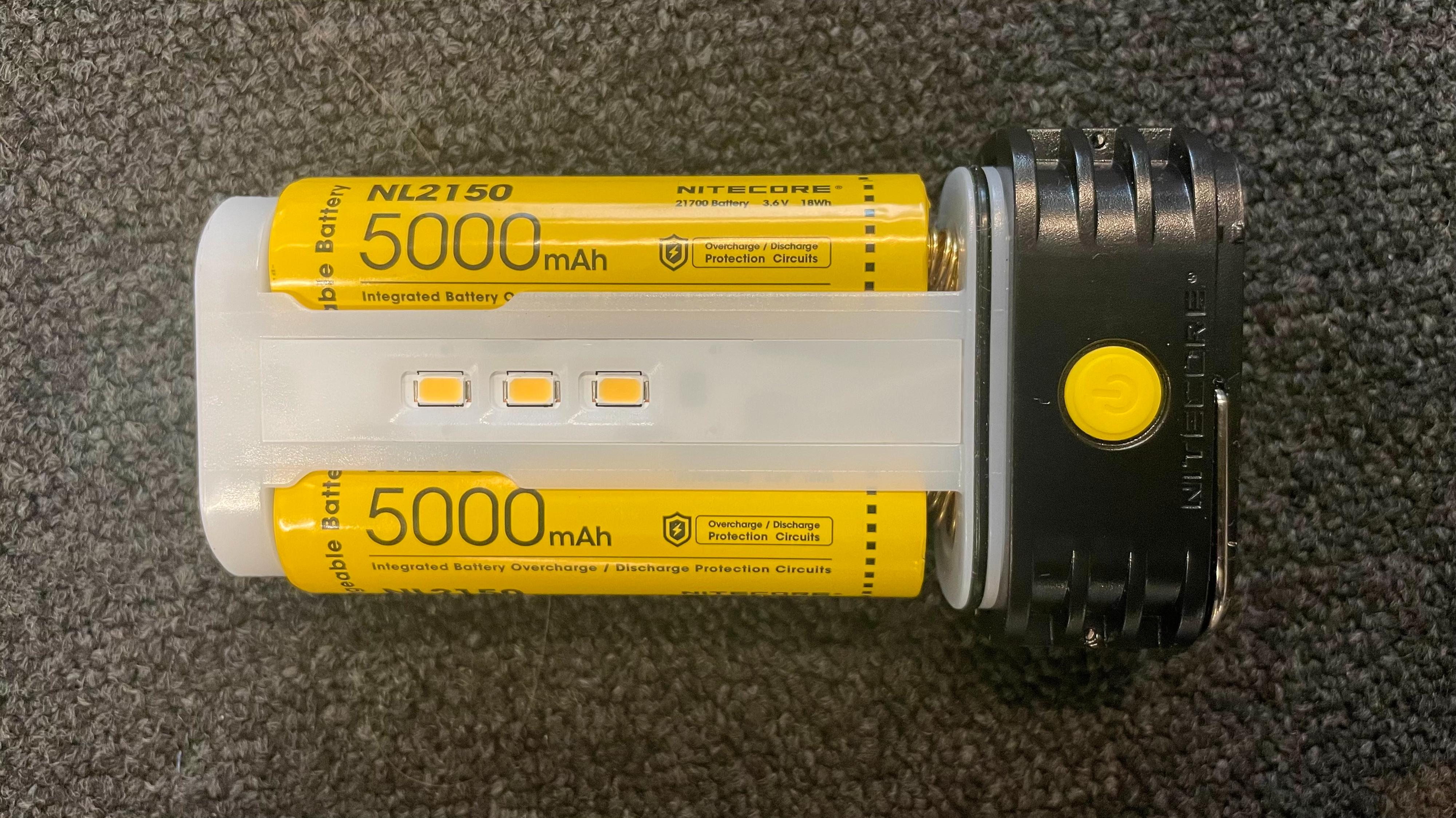 Nitecores 5000 mAh-batterier, NL2150