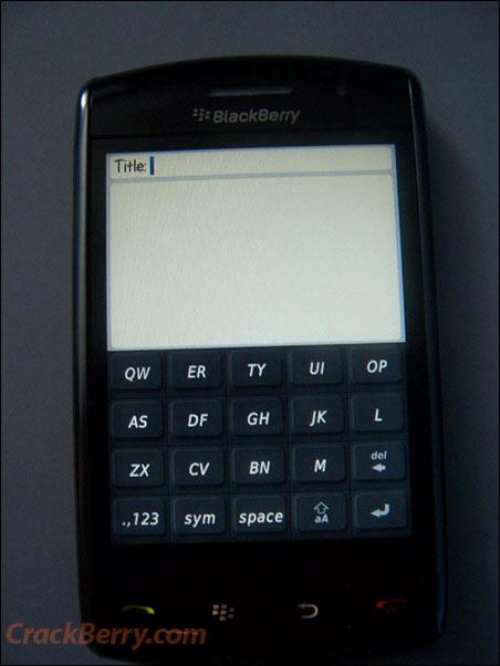 Dette hevdes å være Blackberry thunder.