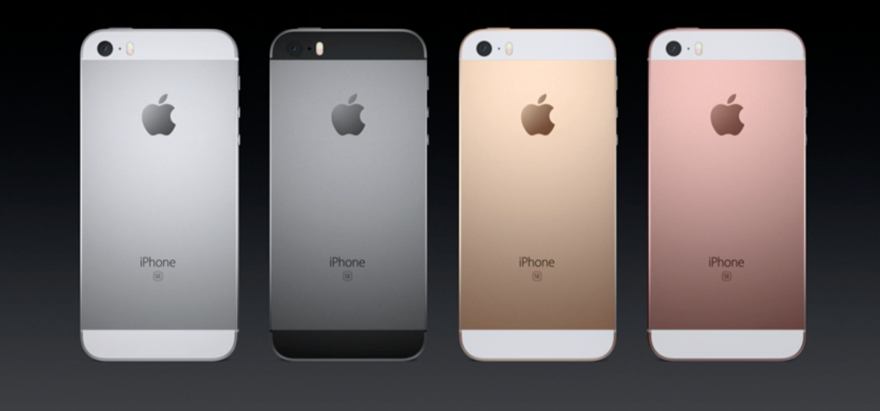 iPhone SE får samme design som iPhone 5S, dog med noen nye farger.