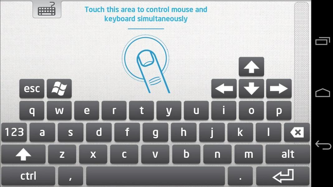 Med denne appen kan du bruke mobilen som mus og tastatur