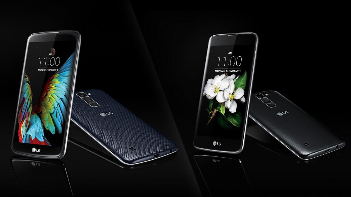 LG K10 og K7 blir to lekre og billige mobiler