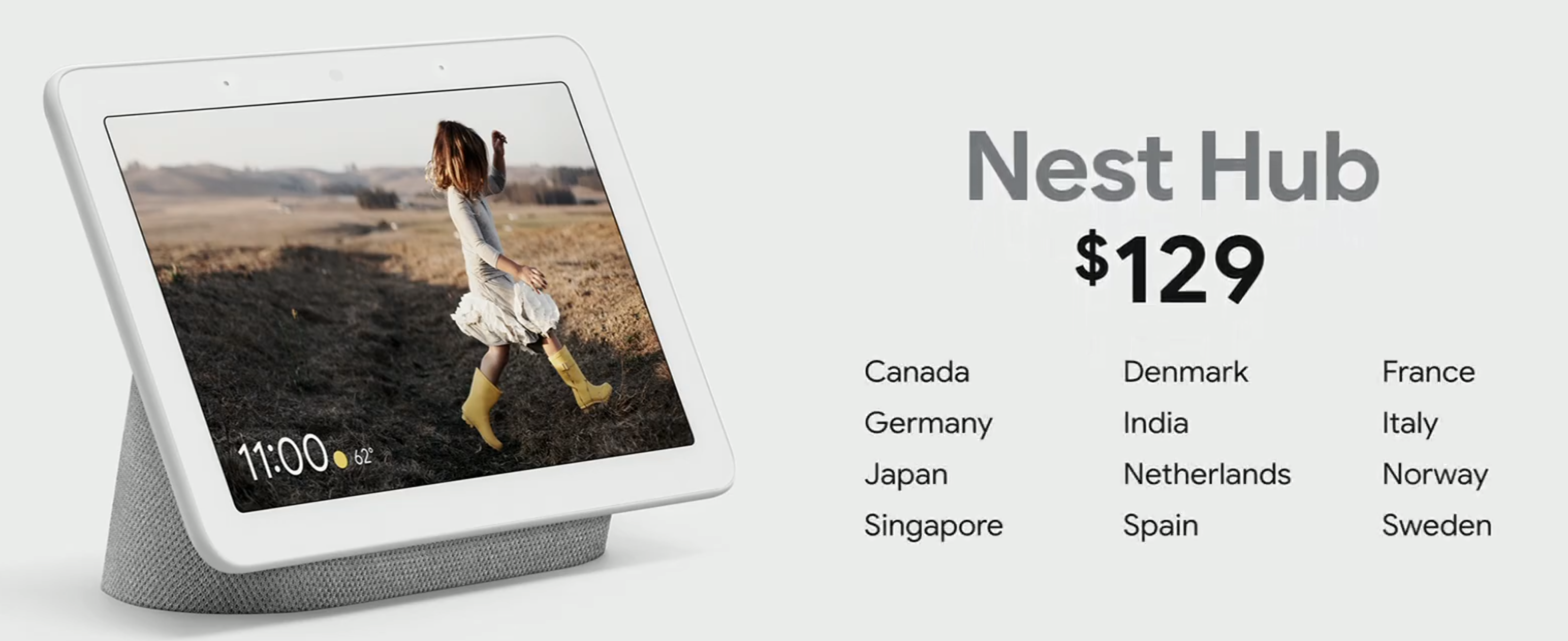 Den vanlige Google Home Hub, nå kalt Nest Home, blir tilgjengelig i Norge. Norsk pris blir 1300 kroner.