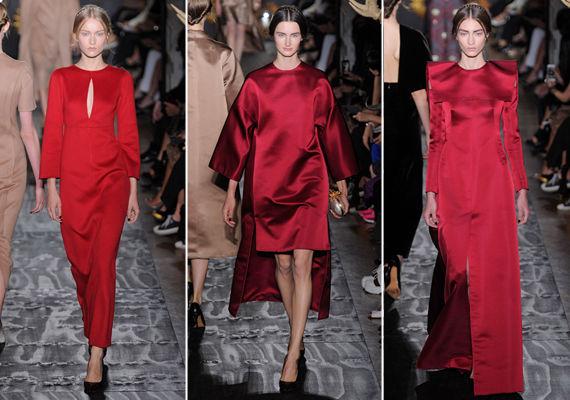 VAMPETE: Vi er spent på hvem som først dukker opp i en av de knall røde krasjonene fra couture-kolleksjonen! Foto: Getty Images/All Over Press