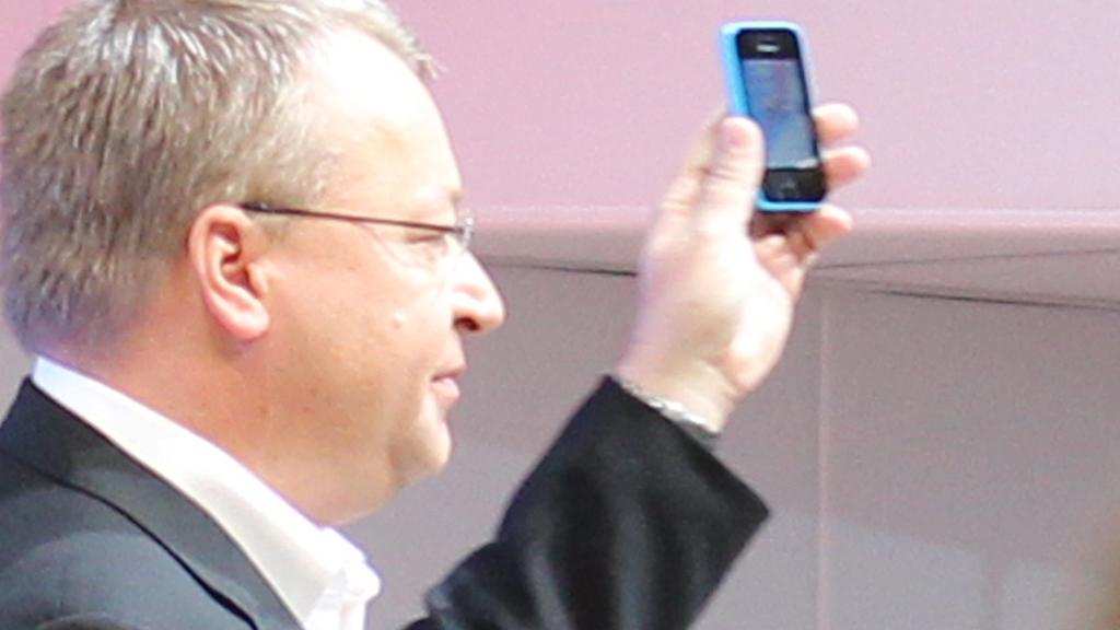 Stephen Elop er ikke lenger toppsjef i Nokia, men fikk likevel presentere selskapets nyheter på MWC. Foto: Espen Irwing Swang, Amobil.no