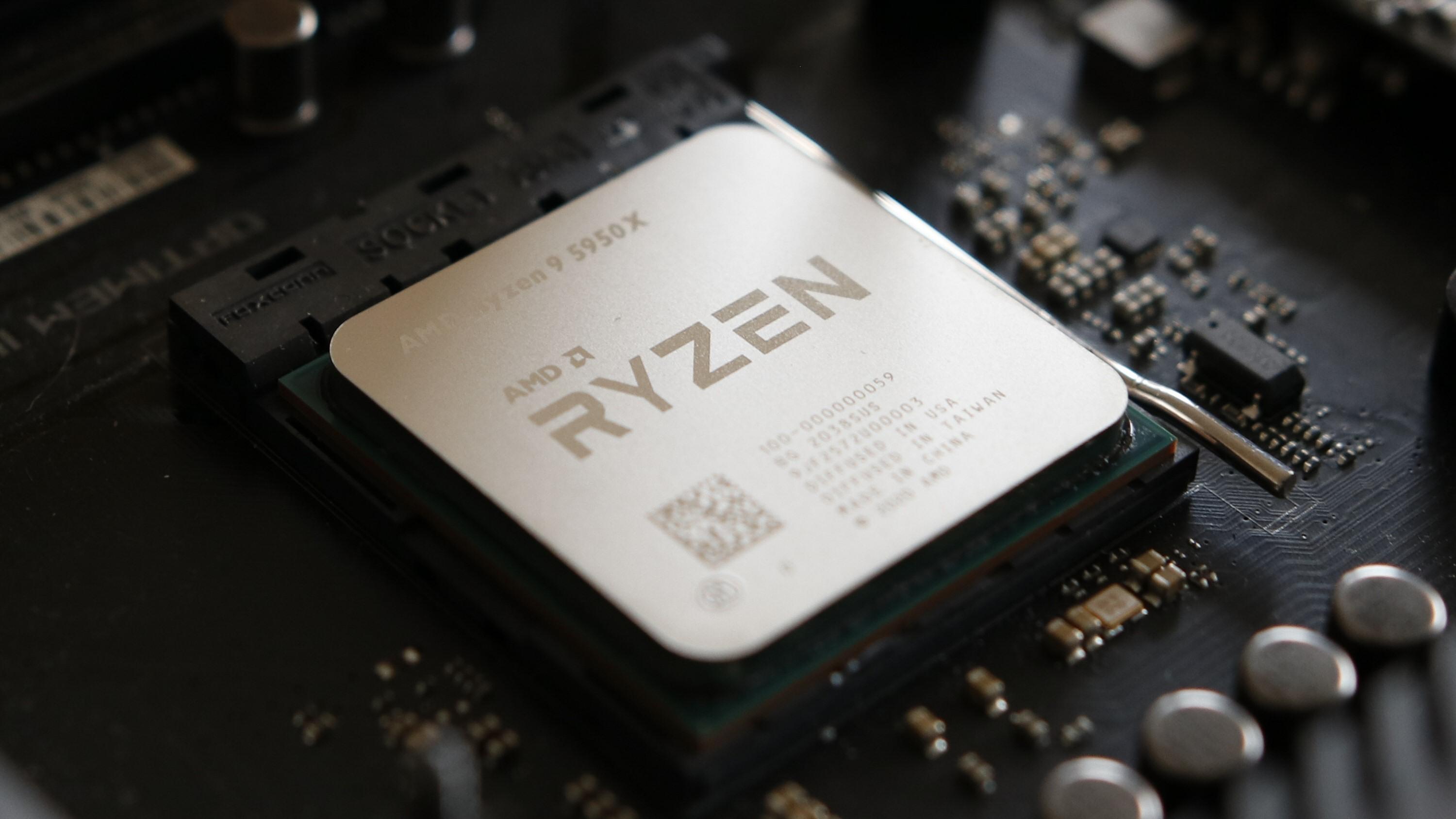 16 kjerner: AMD Ryzen 9 5950X.