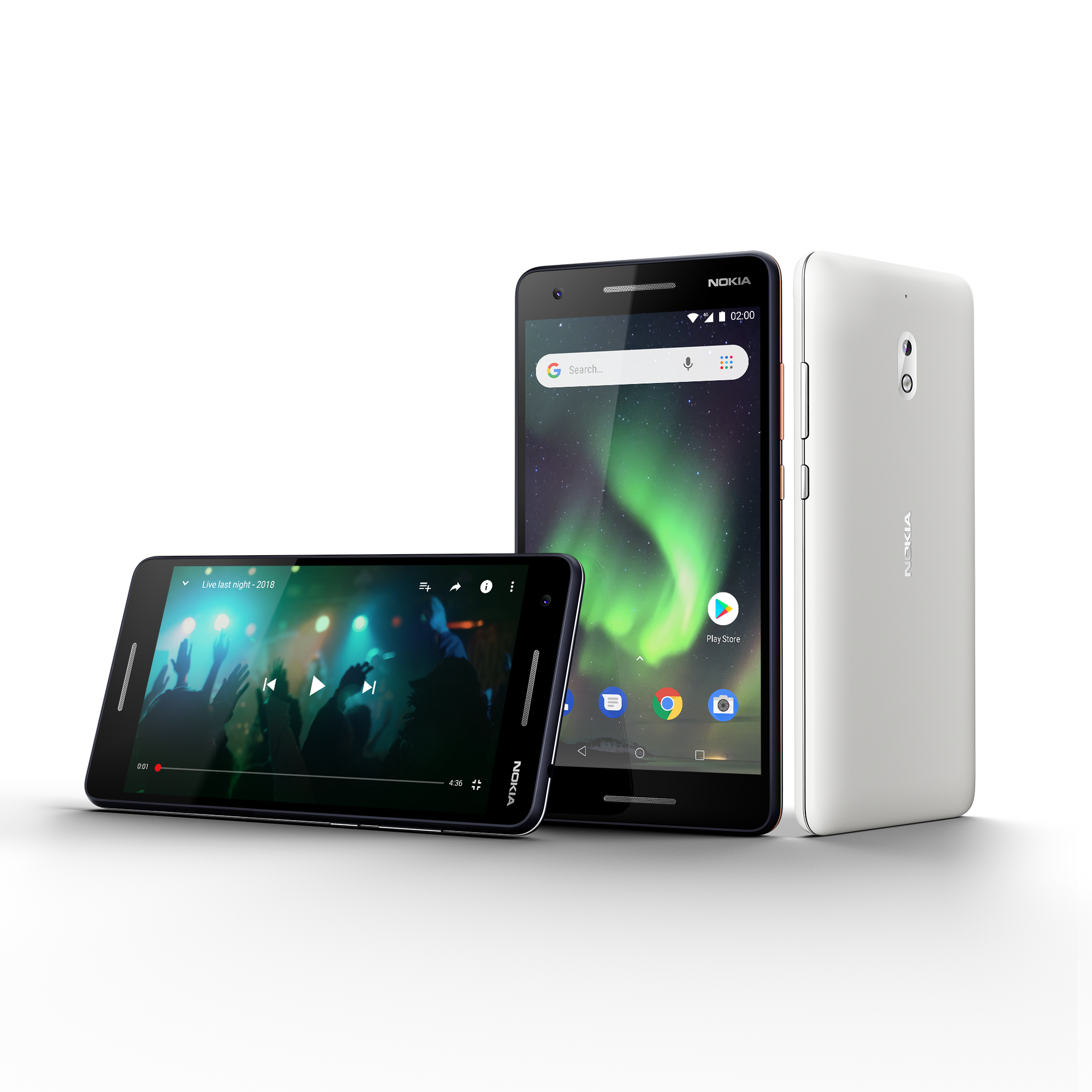 Nokia 2 er nest rimeligste smarttelefon i Nokia-utvalget. Litt oppgradert har den blitt siden fjorårets modell, og programvaren er Android Go.