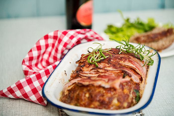 Köttfärslimpa med bacon – middagstips för hela familjen