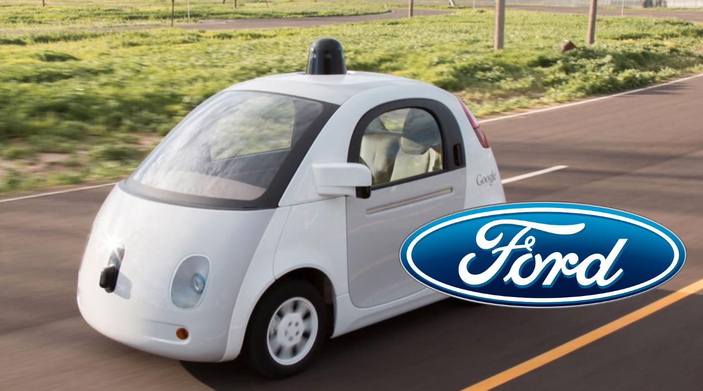 Google skal trolig samarbeide med bilgiganten Ford om selvkjørende biler