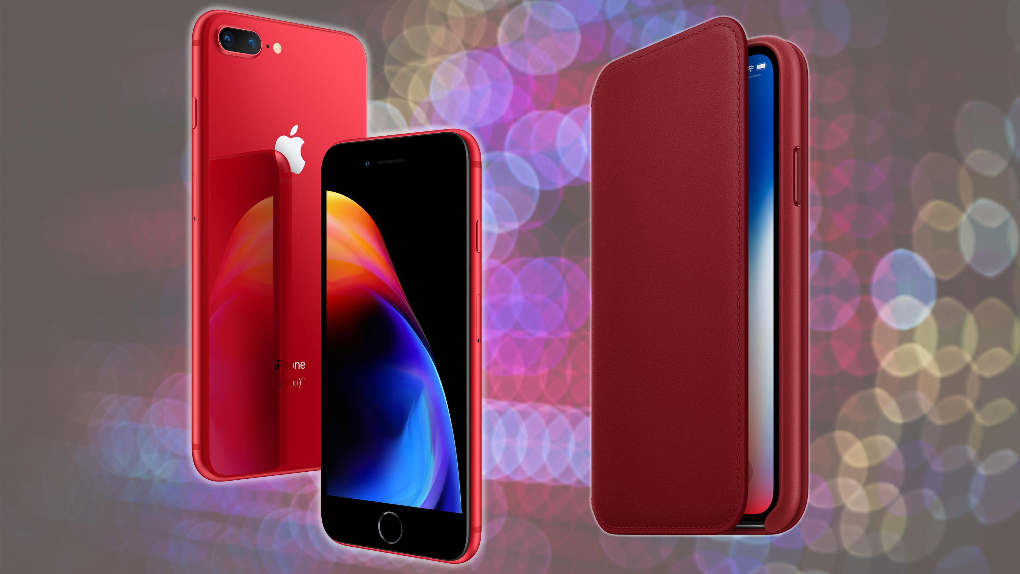 Apple lanserer iPhone 8 i rødt