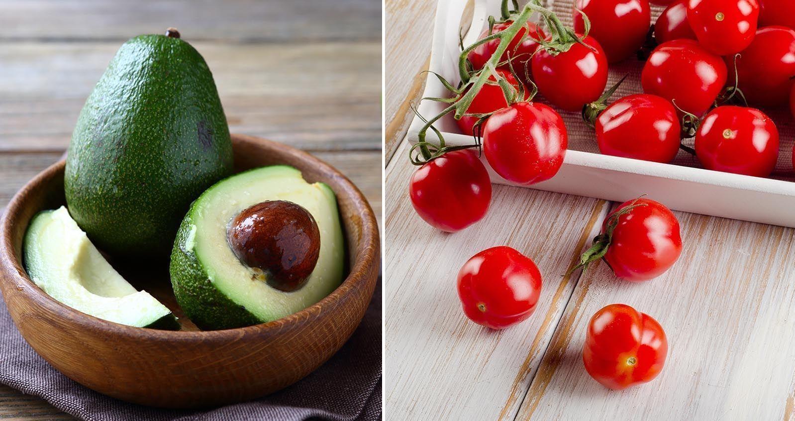 PÅ KJØKKENBENKEN: Både avokado og tomater smaker faktisk aller best når de får ligge på kjøkkenbenken og ikke i kjøleskapet. Foto: NTB Scanpix