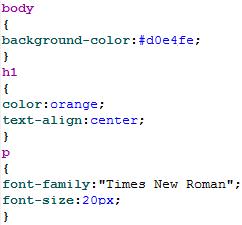 En enkelt CSS-fil kontrollerer bakgrunnsfarge, overskrifter og fonter for hele nettstedet. Tidligere gjorde man dette i hver eneste HTML-side.