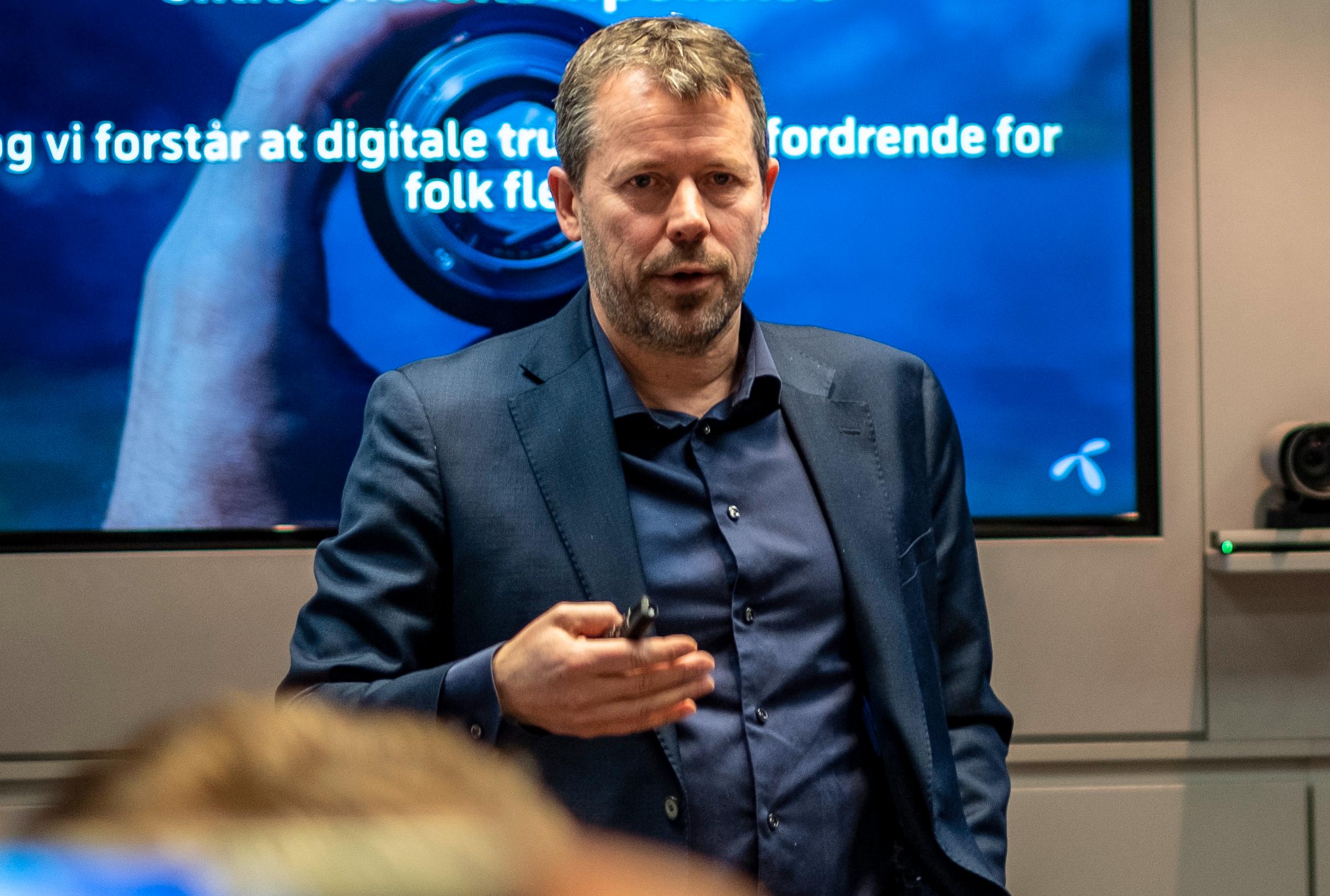 Ric Brown er sjef for Telenors mobildivisjon i Norge.