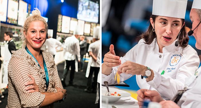 Två internationella kock-superstjärnor satt i juryn, slovenska Ana Ros och spanska Elena Arzak.