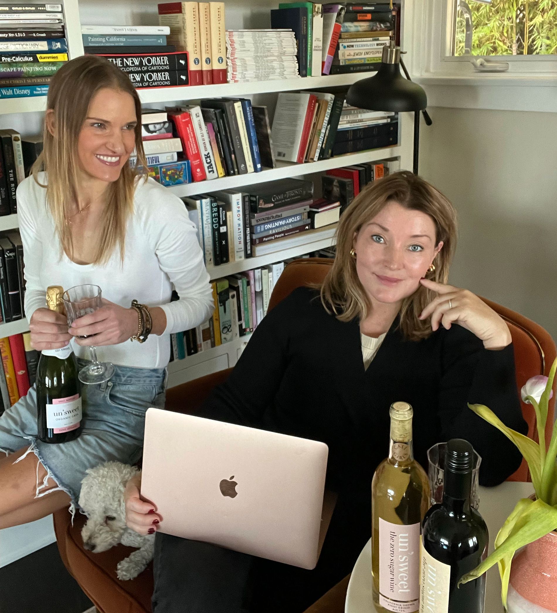 Lisa Agerman och Malin Eklunds viner finns nu i hela USA. I Sverige har de lanserat en cava, men har planer på ett vitt vin och en rosé.